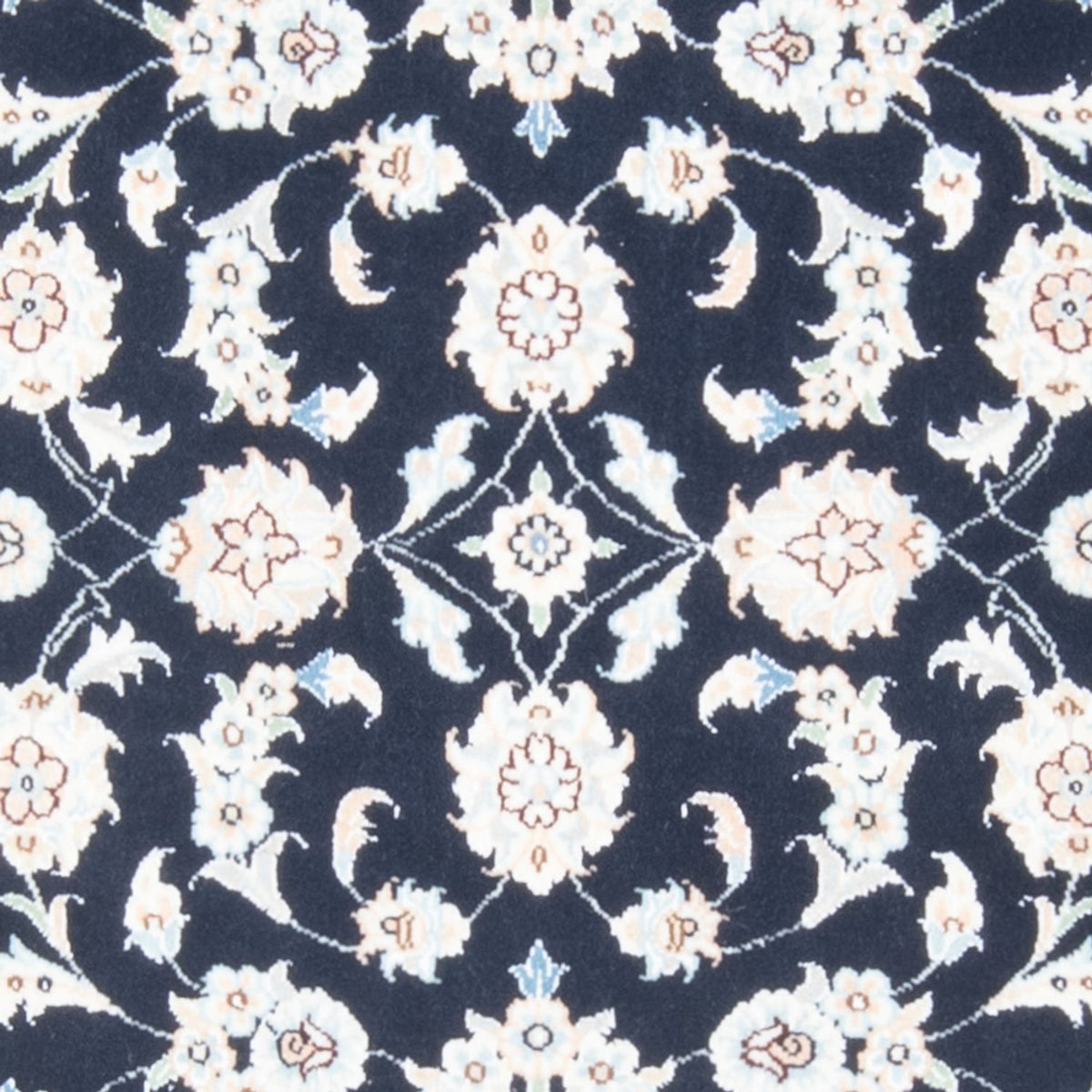 Tappeto corsia Tappeto Persero - Nain - Reale - 194 x 80 cm - blu scuro