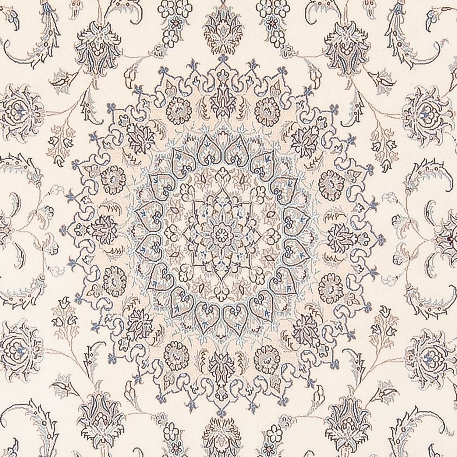 Tappeto Persero - Nain - Premio - 305 x 200 cm - crema
