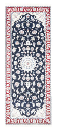 Tappeto corsia Tappeto Persero - Nain - Reale - 200 x 80 cm - blu scuro