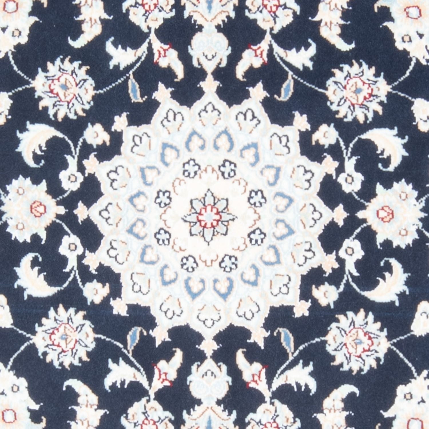 Tappeto corsia Tappeto Persero - Nain - Reale - 200 x 80 cm - blu scuro