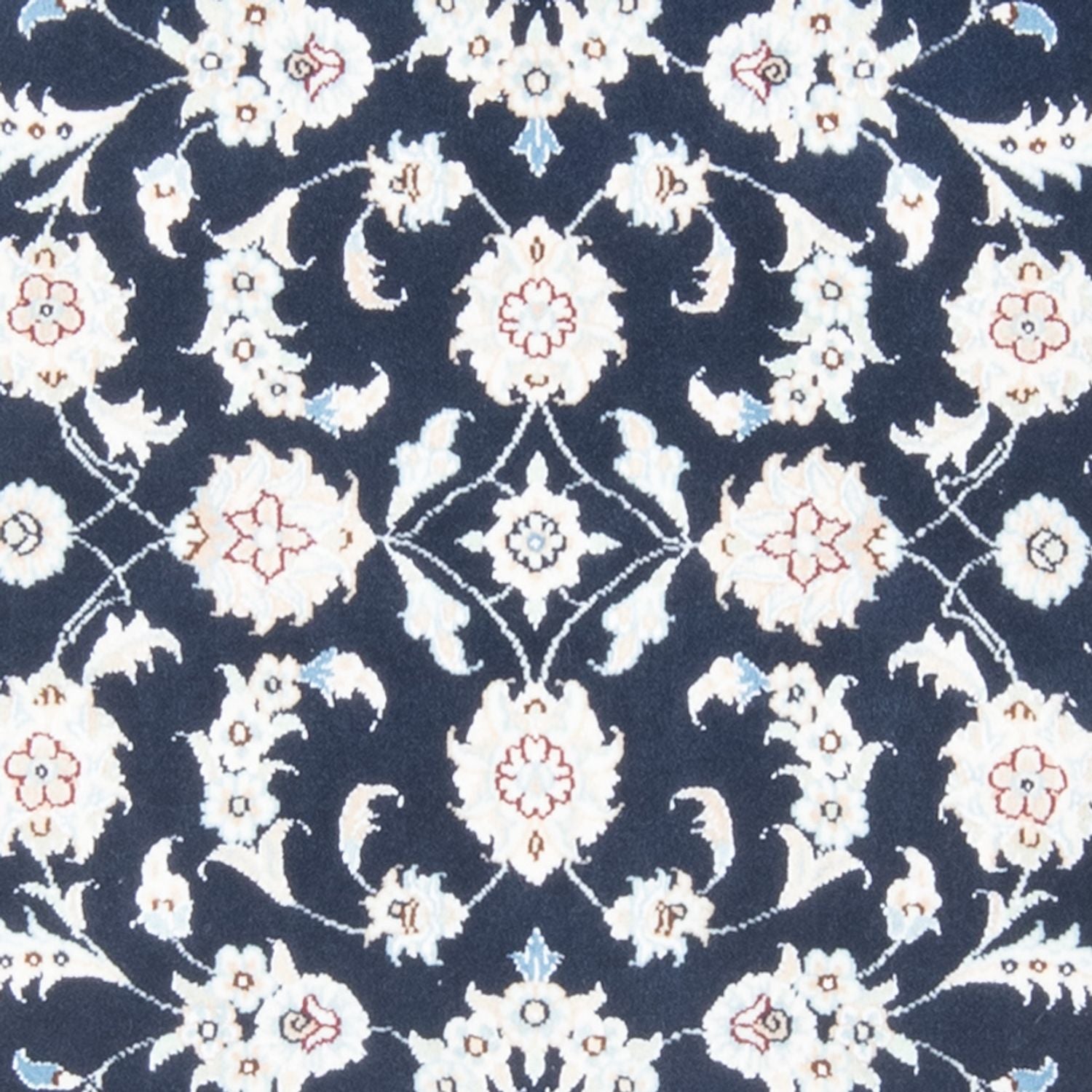 Tappeto corsia Tappeto Persero - Nain - Reale - 204 x 82 cm - blu scuro