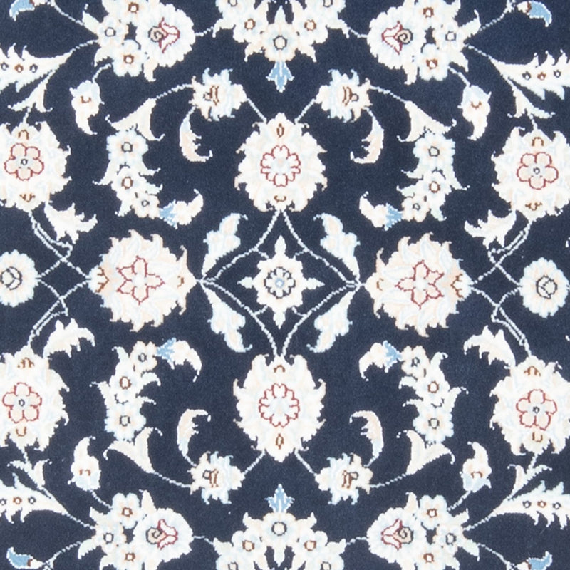 Tappeto corsia Tappeto Persero - Nain - Reale - 204 x 82 cm - blu scuro
