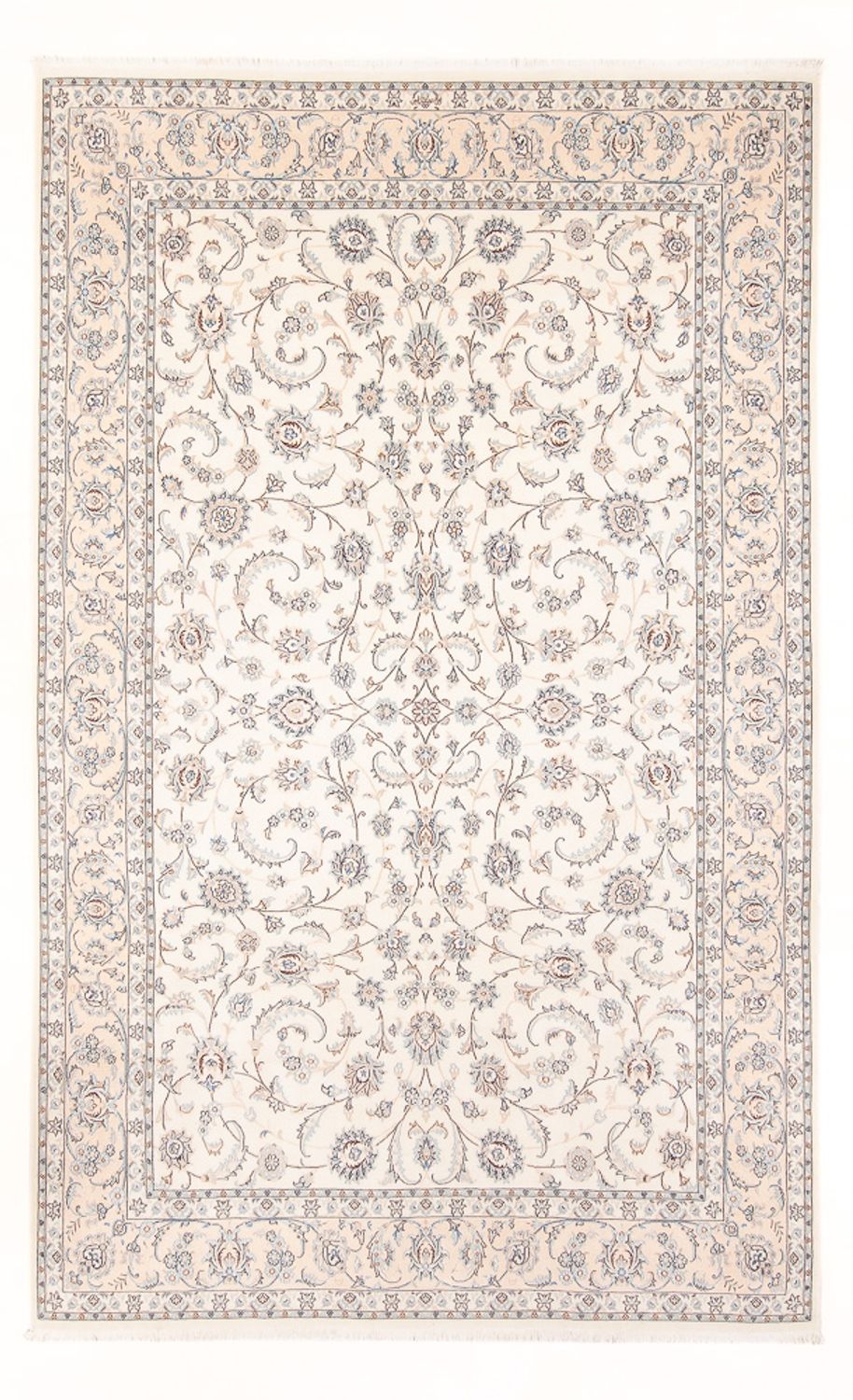 Tappeto Persero - Nain - Premio - 302 x 197 cm - crema