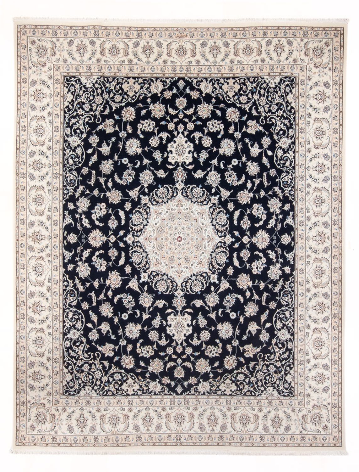 Tappeto Persero - Nain - Premio - 300 x 247 cm - blu scuro