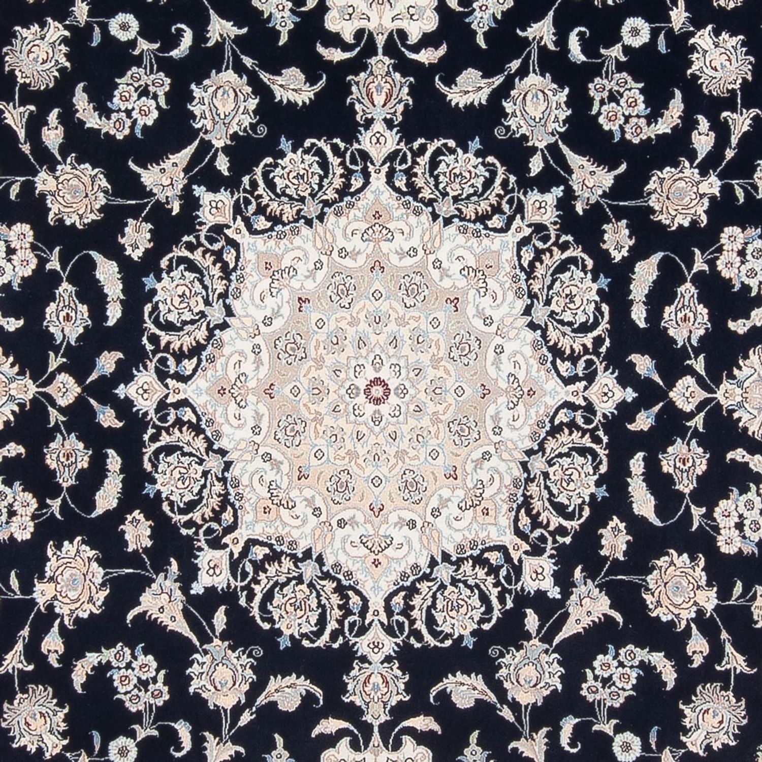 Tappeto Persero - Nain - Premio - 300 x 247 cm - blu scuro