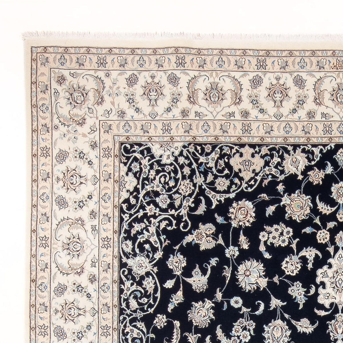 Tappeto Persero - Nain - Premio - 300 x 247 cm - blu scuro