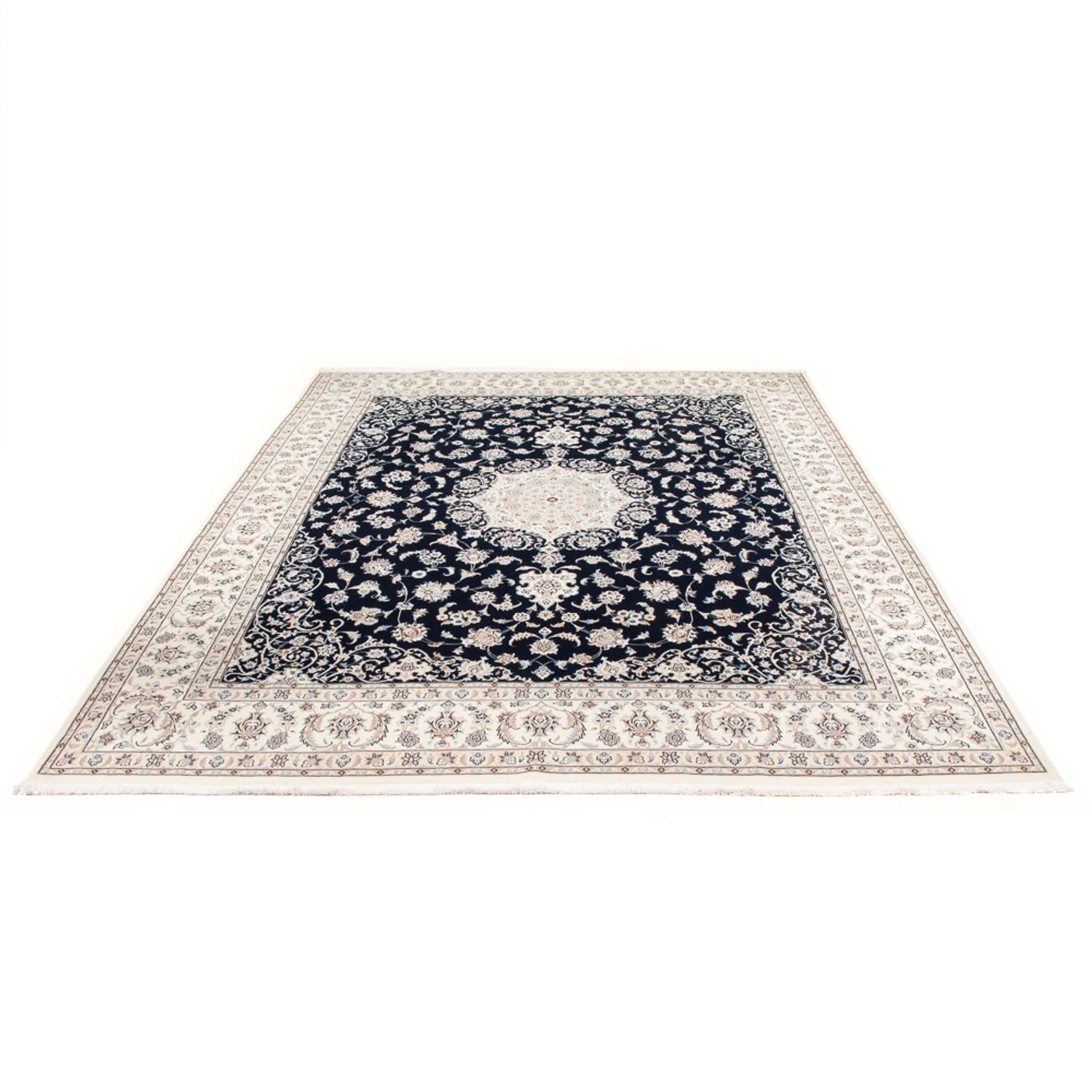 Tappeto Persero - Nain - Premio - 300 x 247 cm - blu scuro
