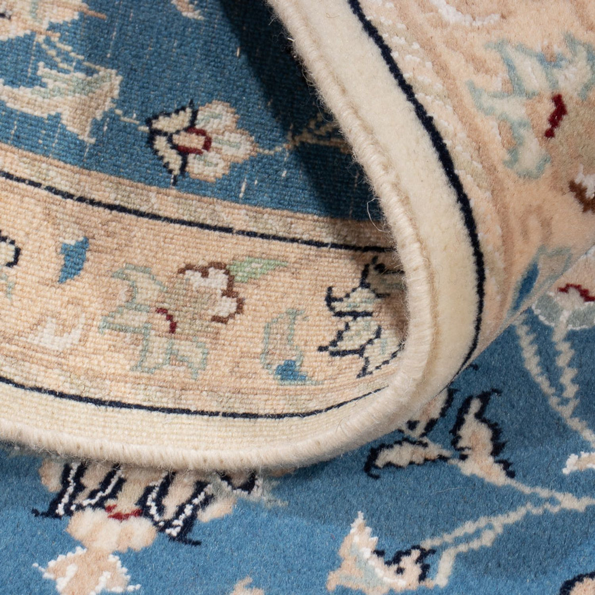 Tappeto Persero - Nain - 88 x 59 cm - blu