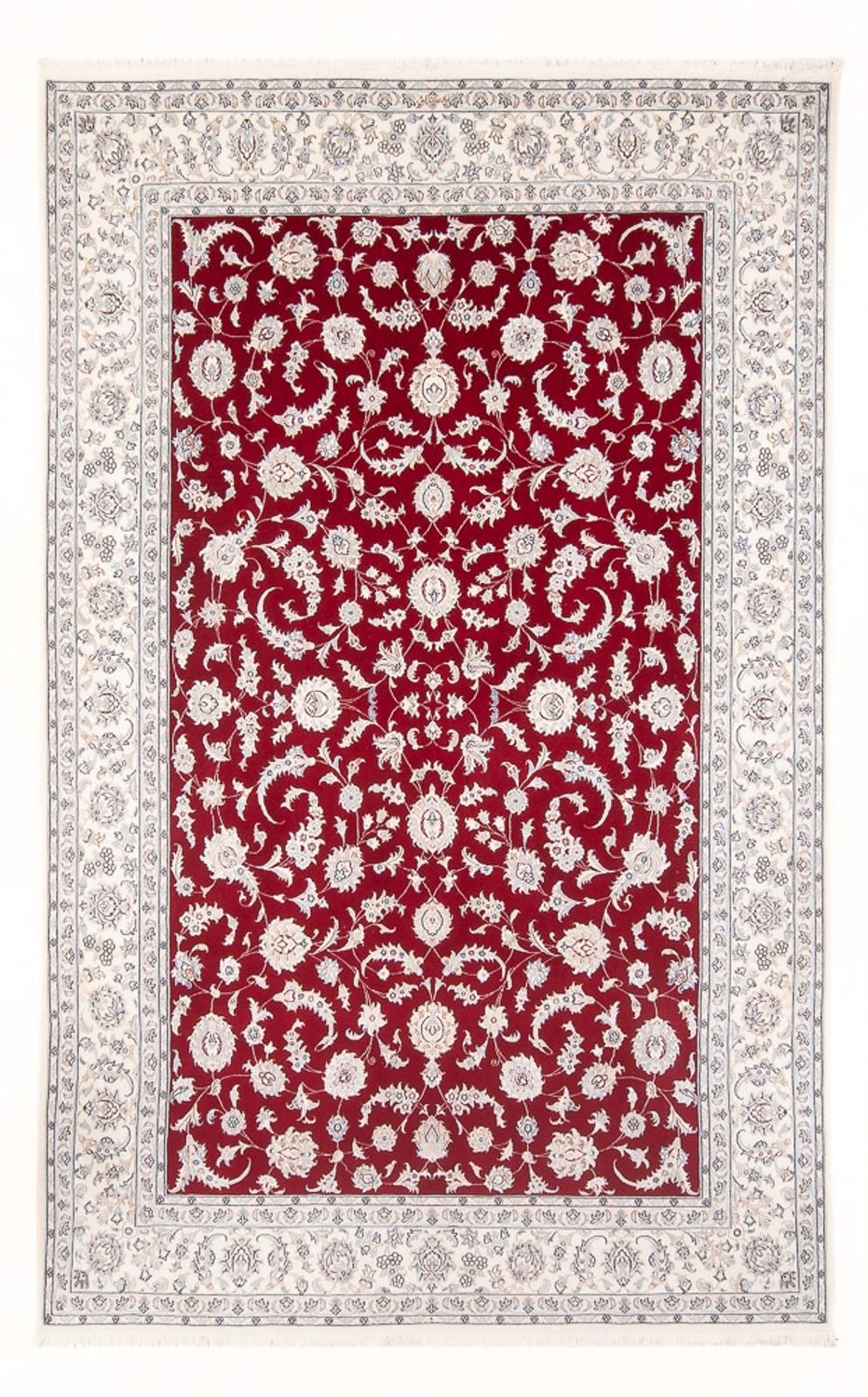 Tappeto Persero - Nain - Premio - 295 x 200 cm - rosso