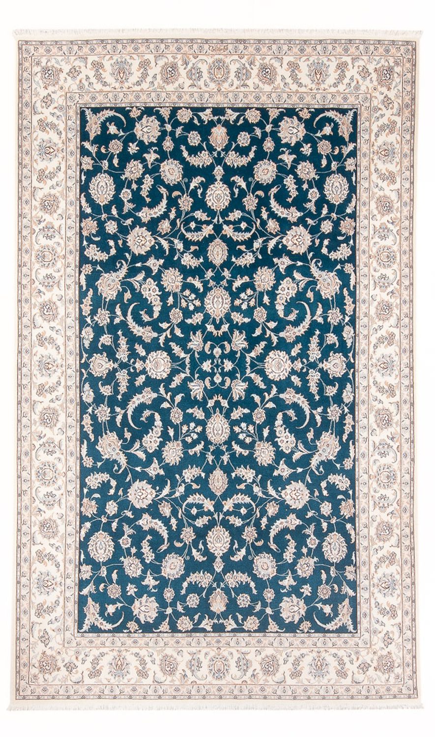 Tappeto Persero - Nain - Premio - 298 x 198 cm - turchese