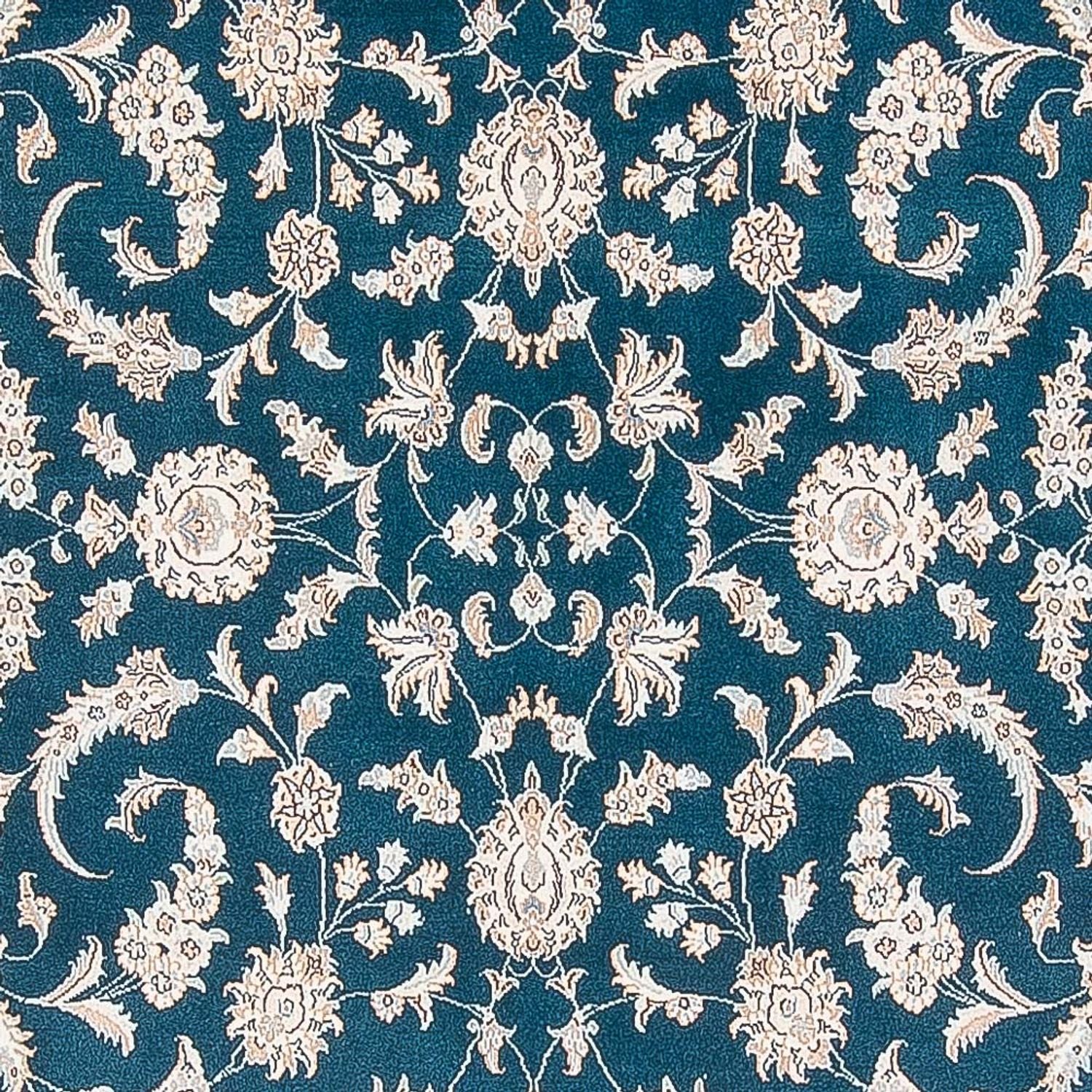 Tappeto Persero - Nain - Premio - 298 x 198 cm - turchese