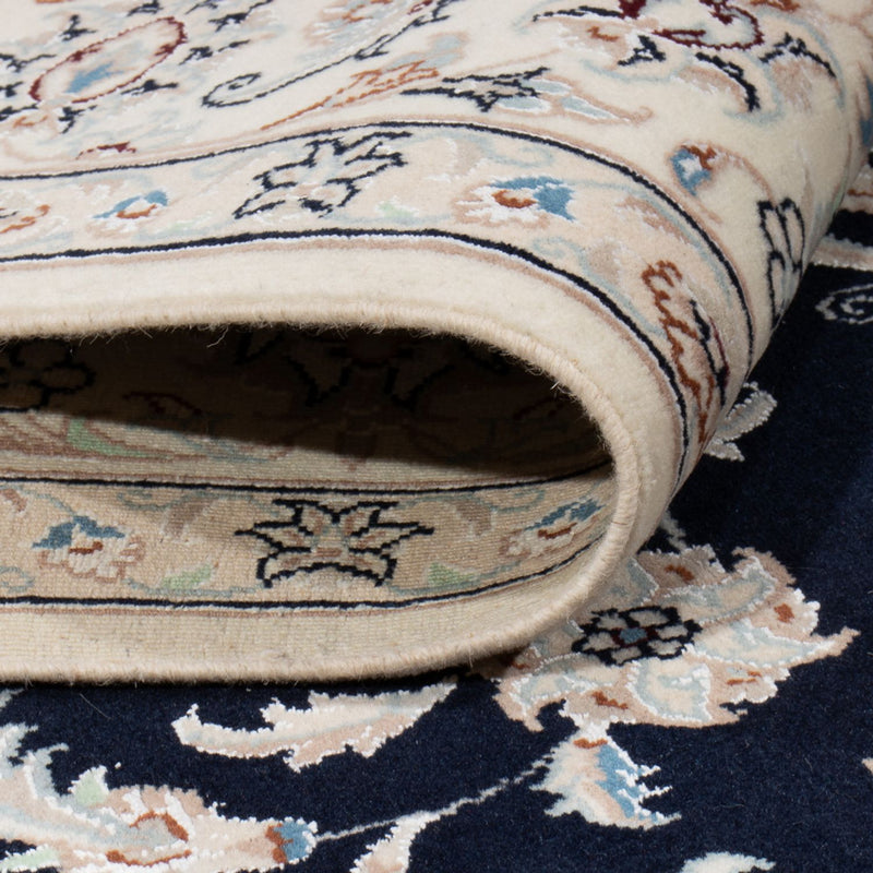 Tappeto Persero - Nain - 233 x 170 cm - blu scuro