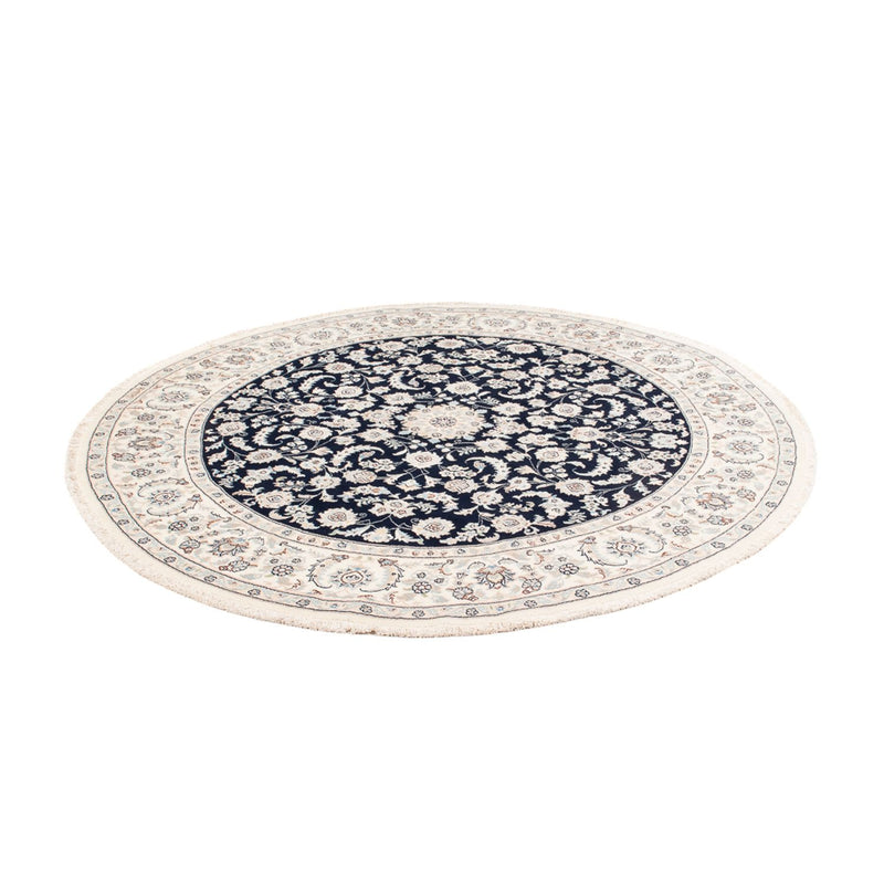 Tappeto Persero - Nain rotondo  - 202 x 202 cm - blu scuro