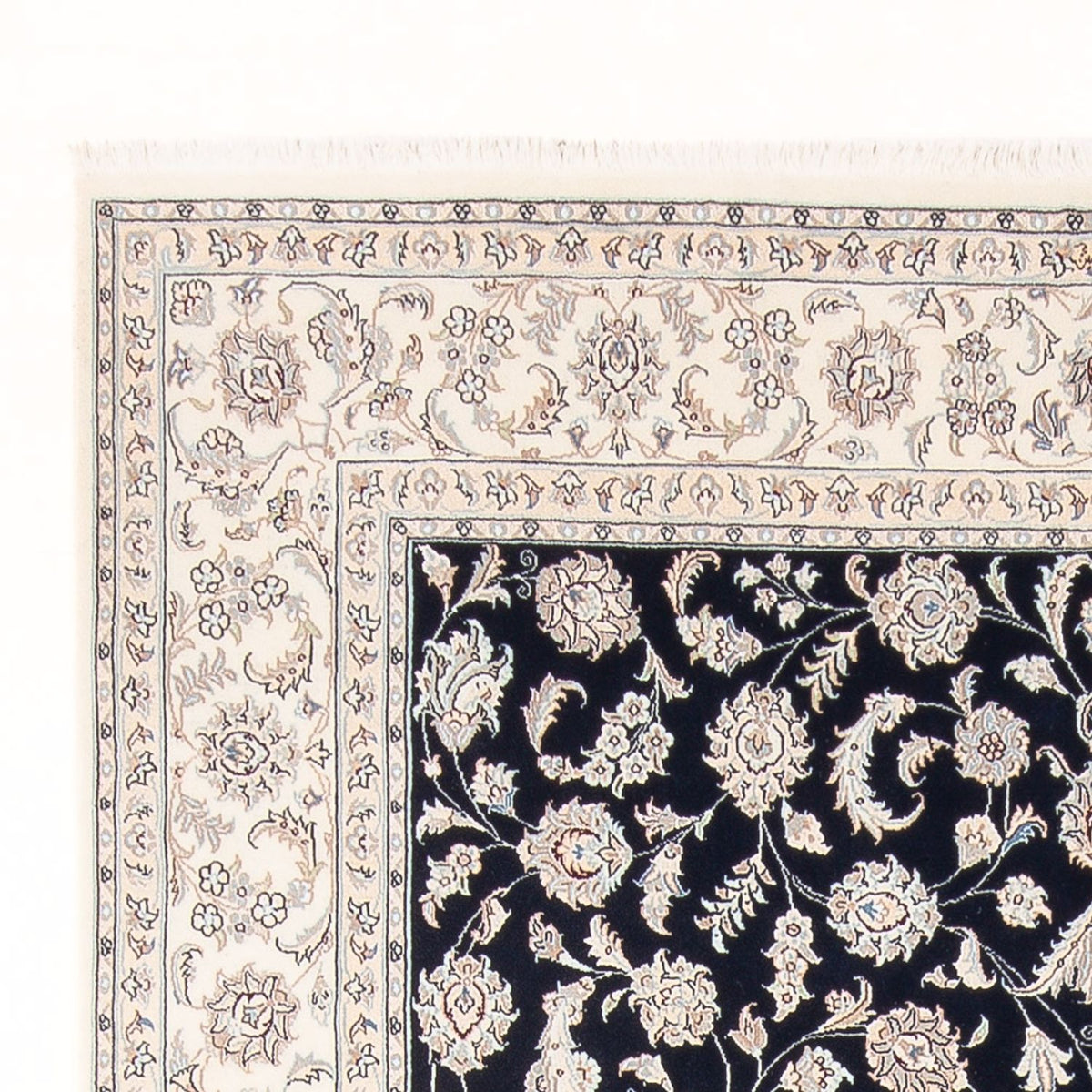 Tappeto Persero - Nain - Premio - 298 x 198 cm - blu scuro