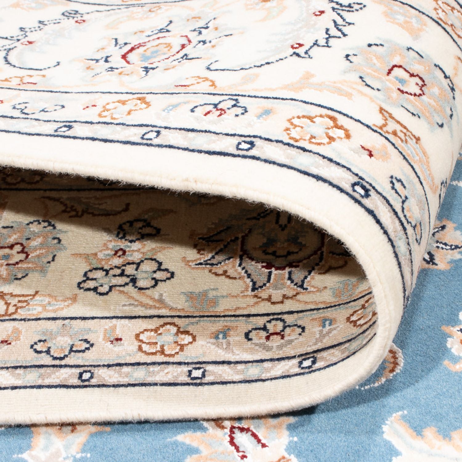 Tappeto Persero - Nain - Premio - 202 x 150 cm - blu