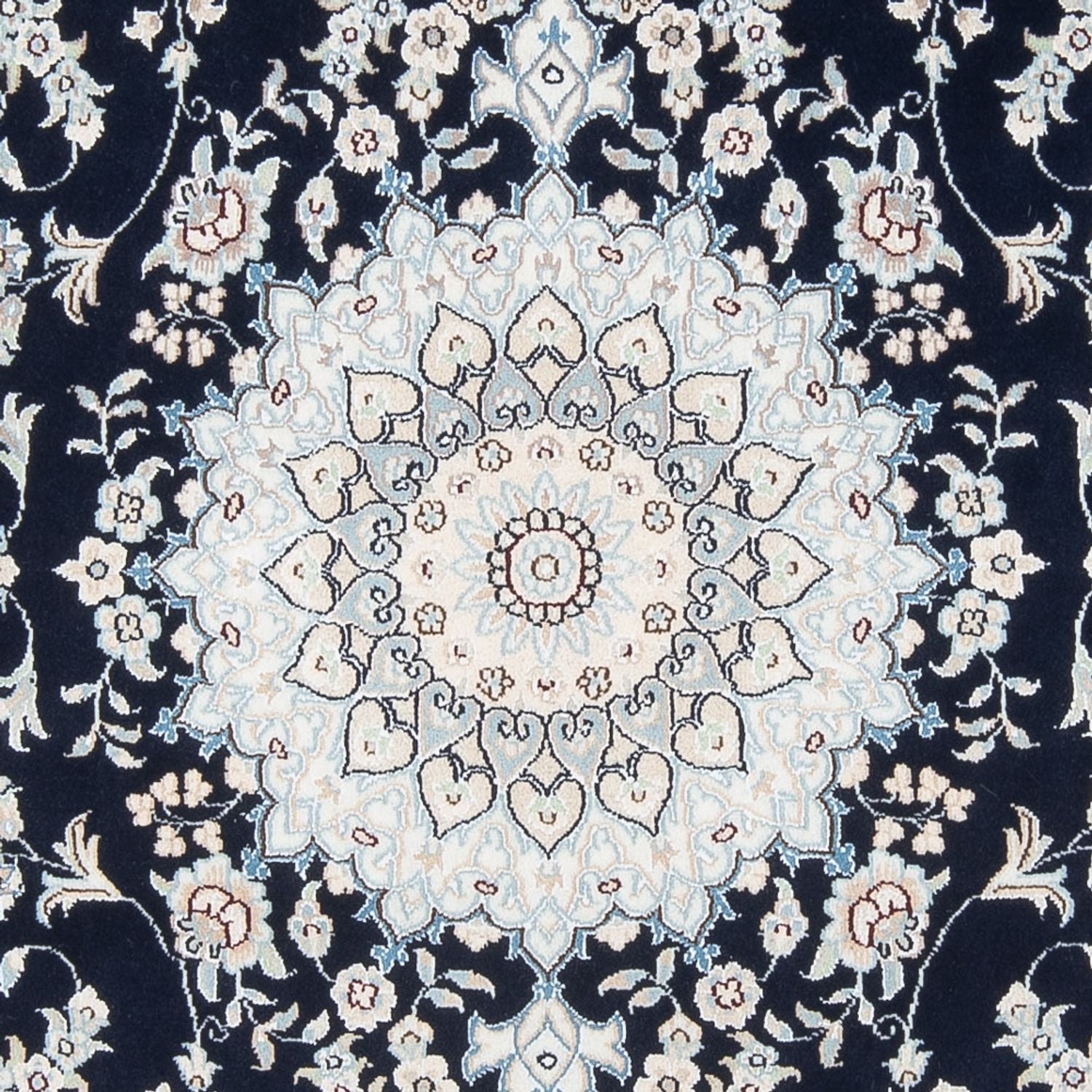 Tappeto Persero - Nain - Premio - 199 x 150 cm - blu scuro
