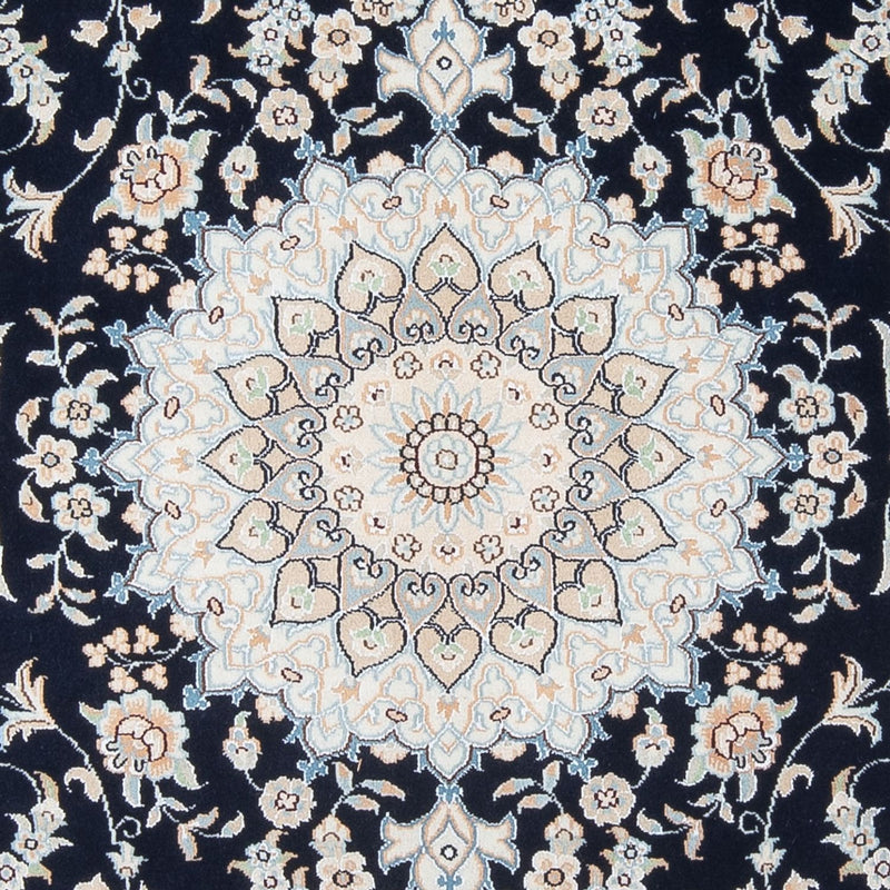 Tappeto Persero - Nain - Premio - 195 x 150 cm - blu scuro