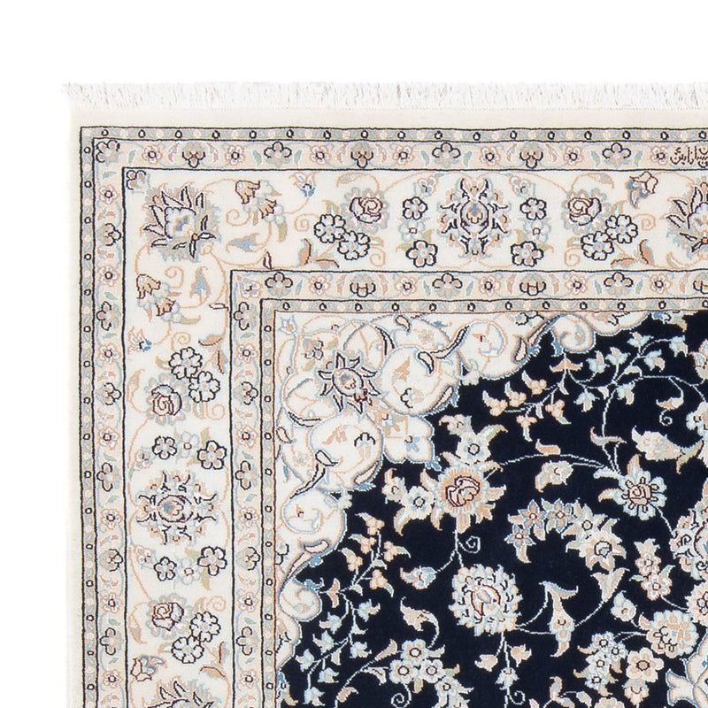 Tappeto Persero - Nain - Premio - 195 x 150 cm - blu scuro