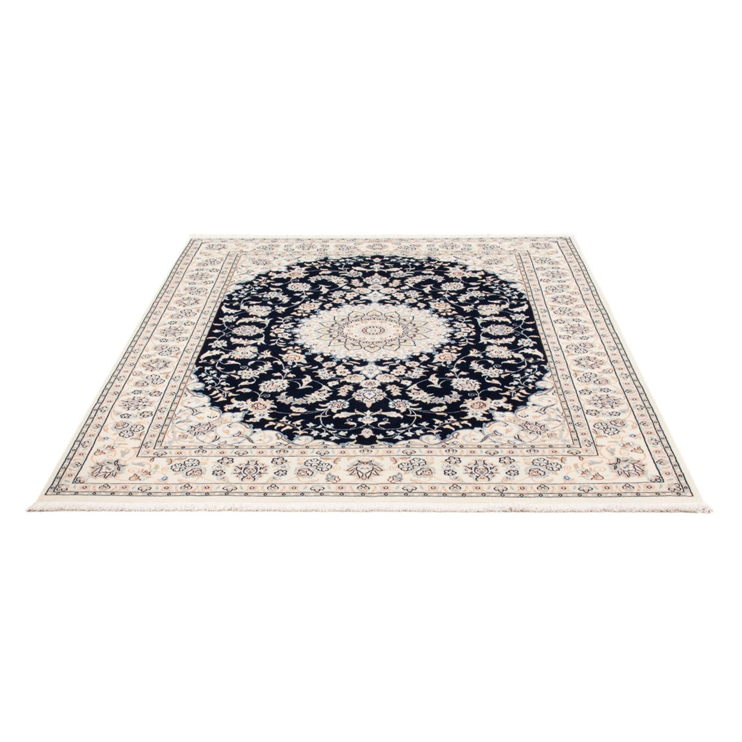 Tappeto Persero - Nain - Premio - 195 x 150 cm - blu scuro