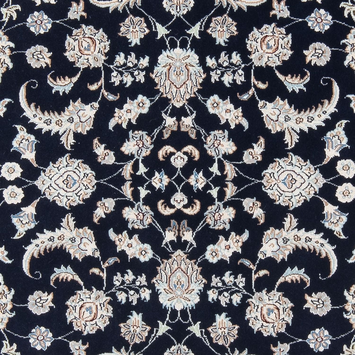 Tappeto Persero - Nain - Premio - 205 x 148 cm - blu scuro