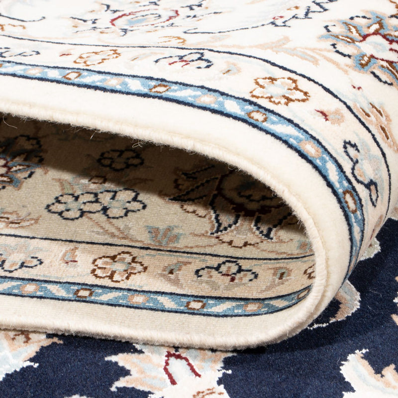 Tappeto Persero - Nain - Premio - 205 x 148 cm - blu scuro