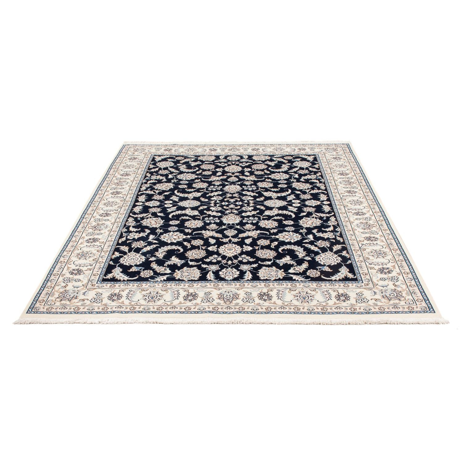Tappeto Persero - Nain - Premio - 205 x 148 cm - blu scuro