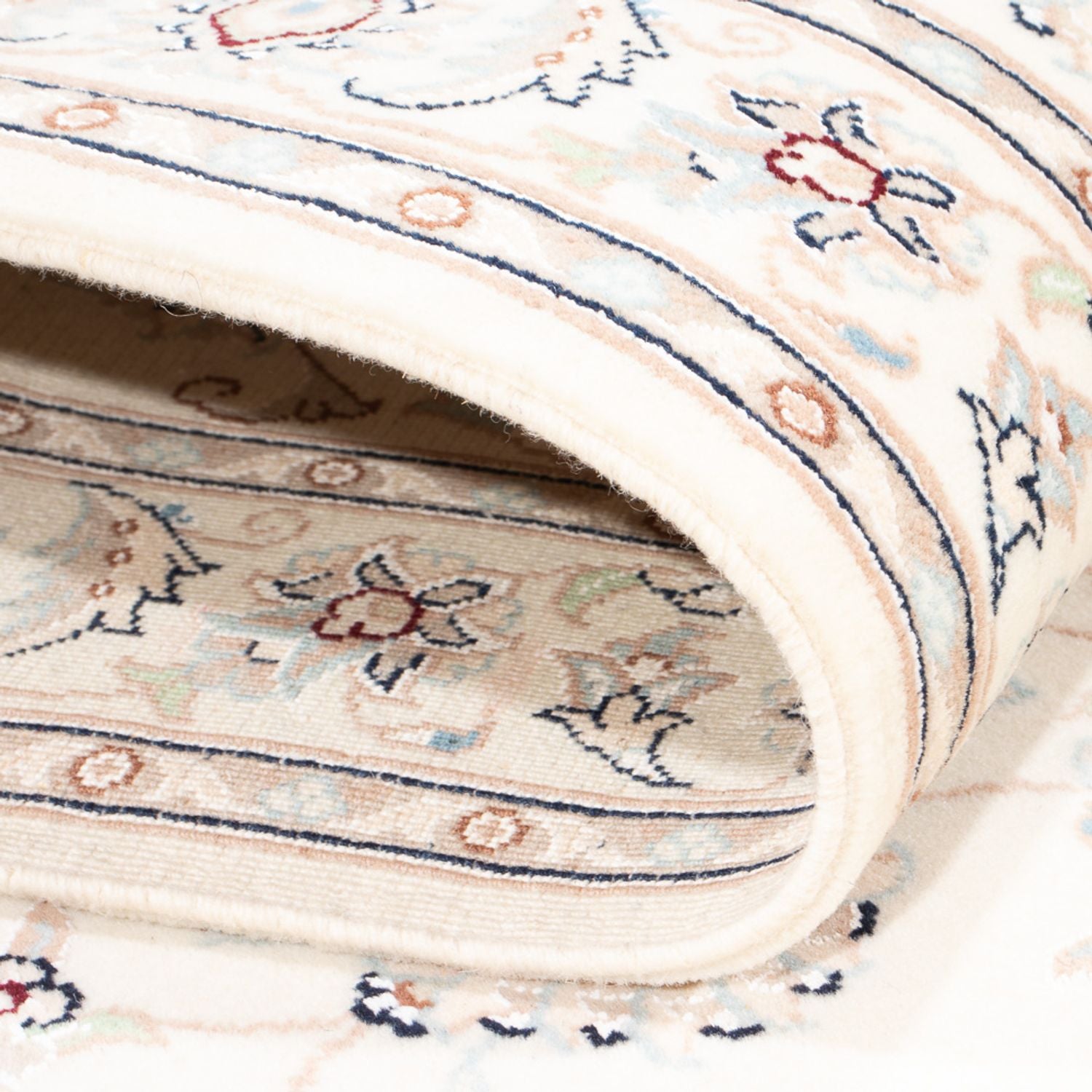 Tappeto corsia Tappeto Persero - Nain - Premio - 309 x 90 cm - crema