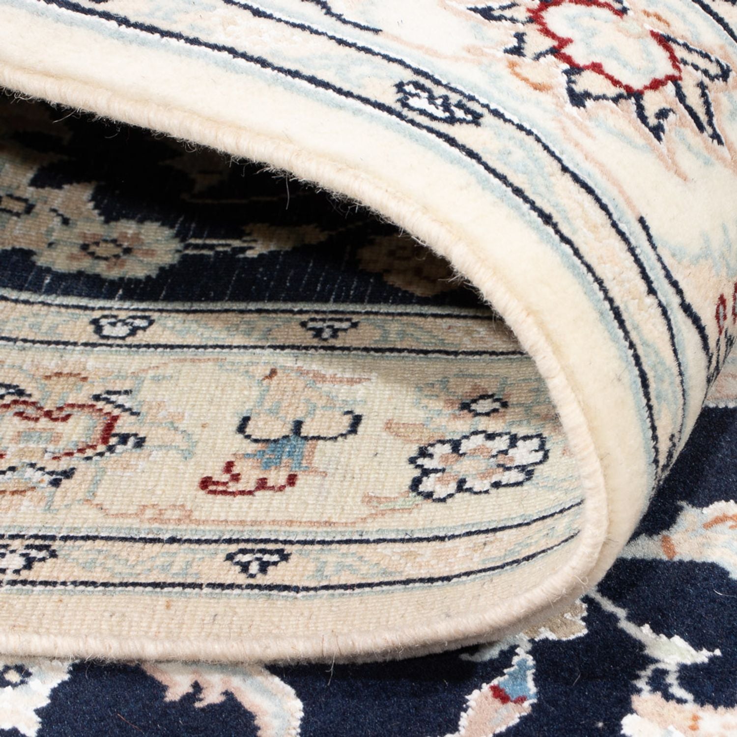 Tappeto corsia Tappeto Persero - Nain - Premio - 339 x 86 cm - blu scuro
