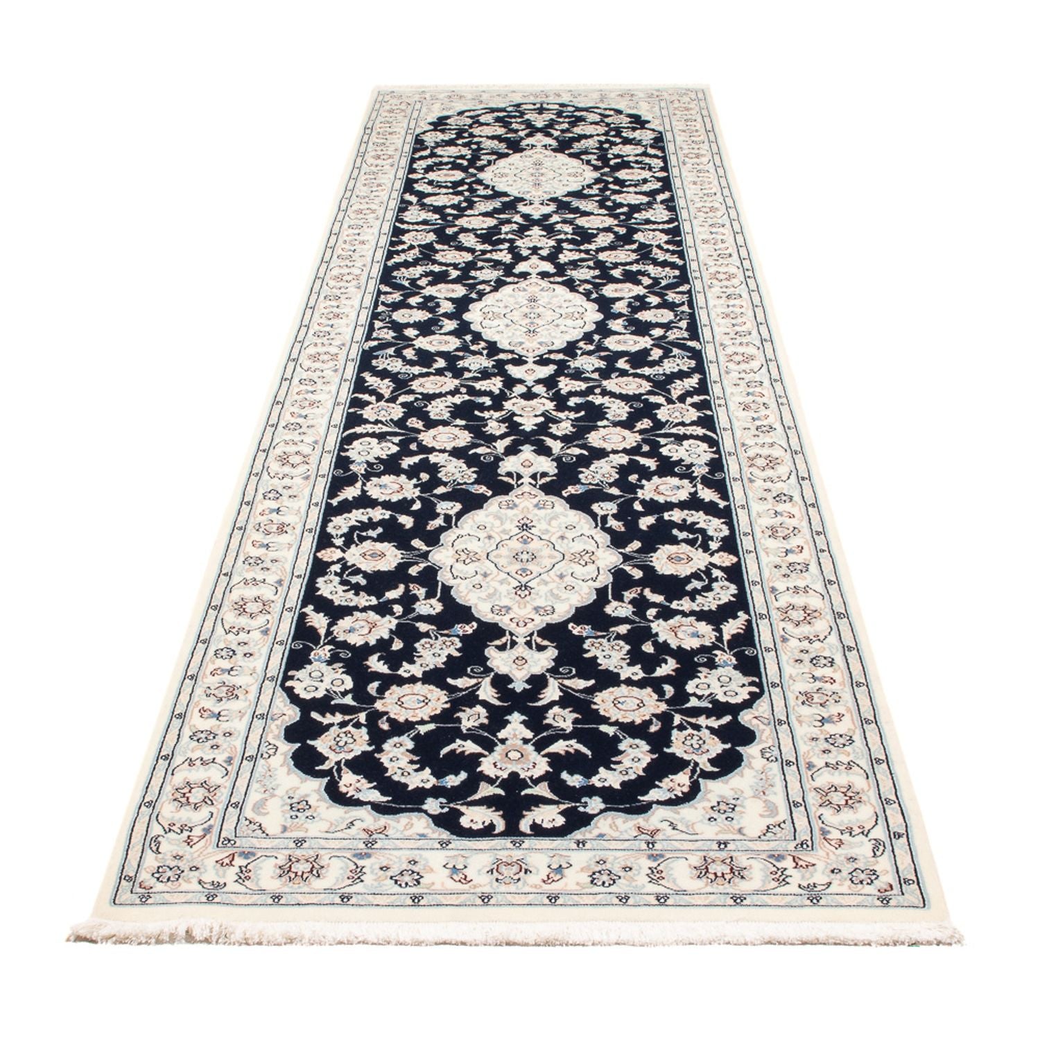 Tappeto corsia Tappeto Persero - Nain - Premio - 339 x 86 cm - blu scuro
