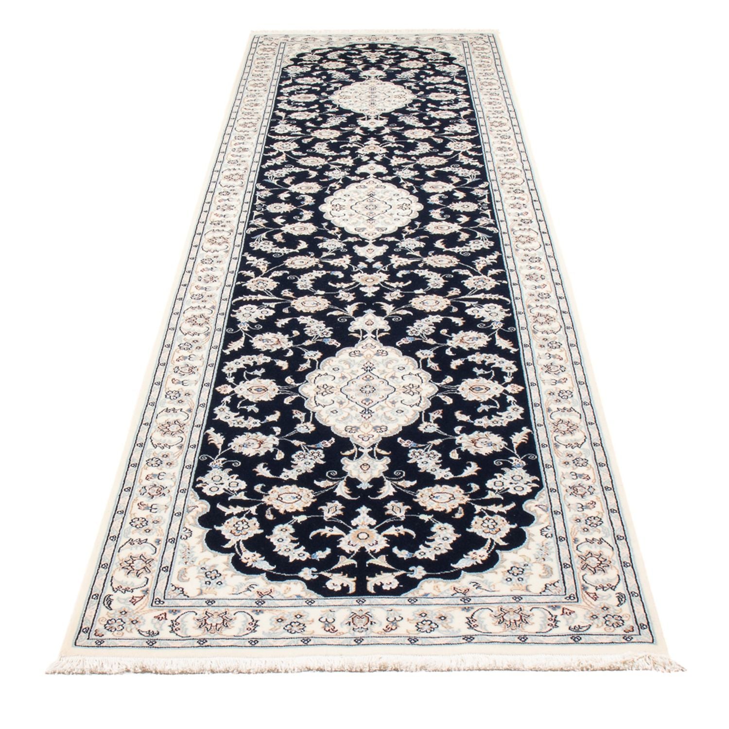 Tappeto corsia Tappeto Persero - Nain - Premio - 340 x 85 cm - blu scuro