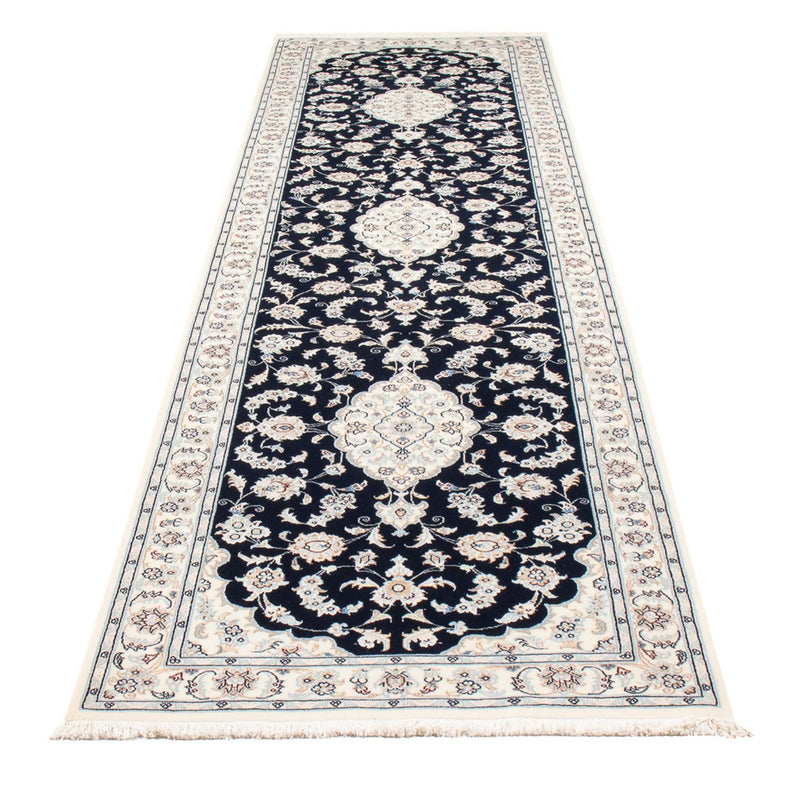 Tappeto corsia Tappeto Persero - Nain - Premio - 340 x 85 cm - blu scuro