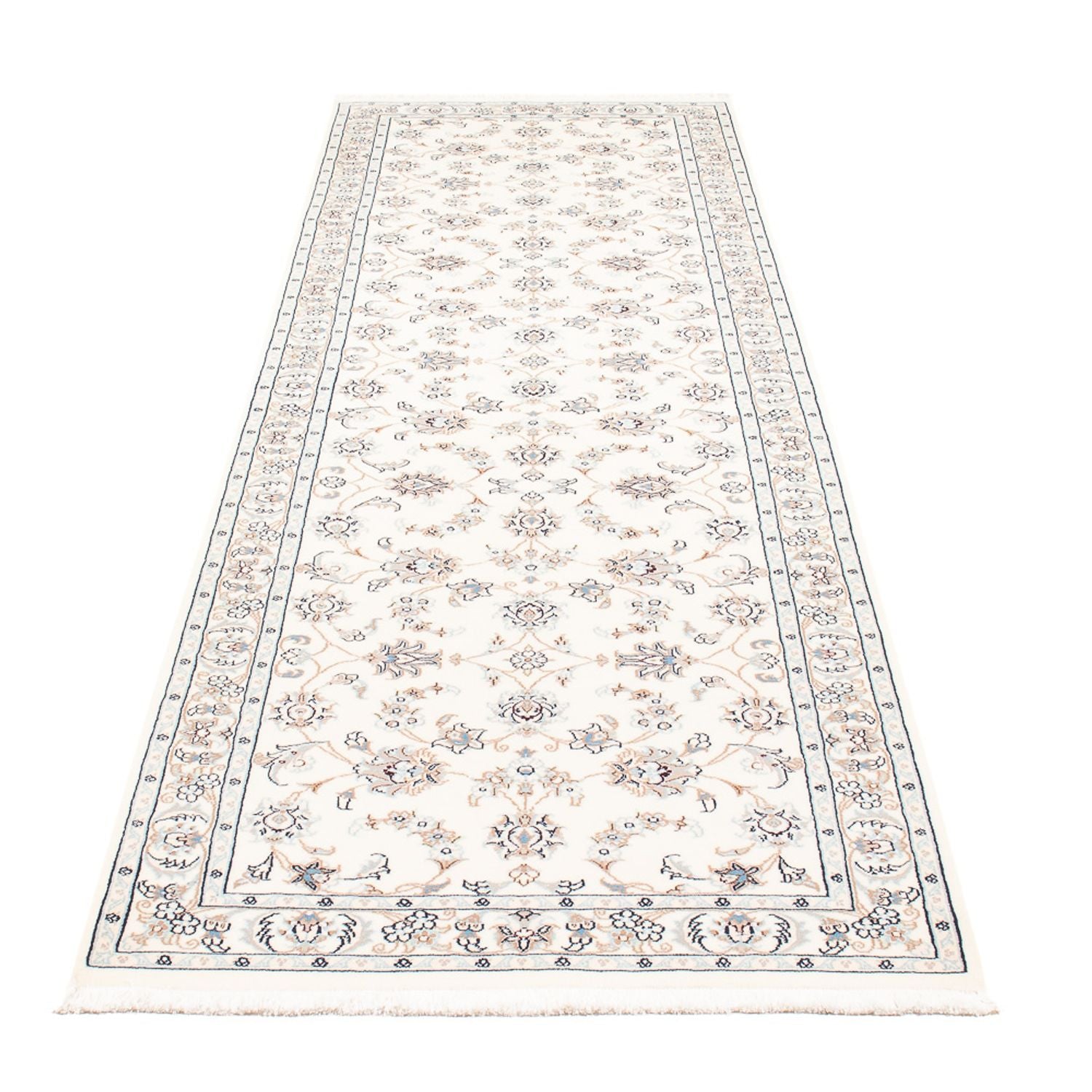 Tappeto corsia Tappeto Persero - Nain - Premio - 301 x 82 cm - crema