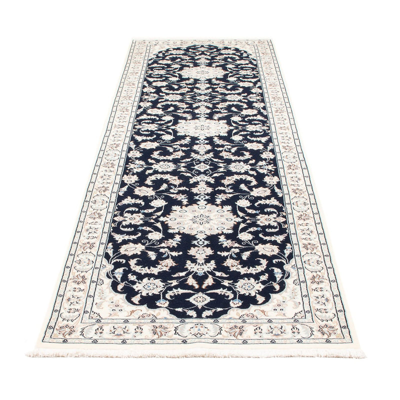Tappeto corsia Tappeto Persero - Nain - Premio - 297 x 82 cm - blu scuro