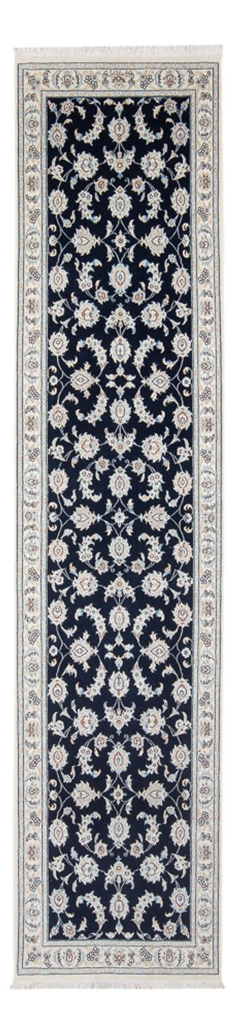 Tappeto corsia Tappeto Persero - Nain - Premio - 304 x 81 cm - blu scuro