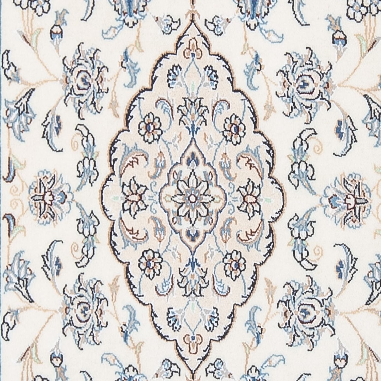 Tappeto corsia Tappeto Persero - Nain - Premio - 345 x 84 cm - crema