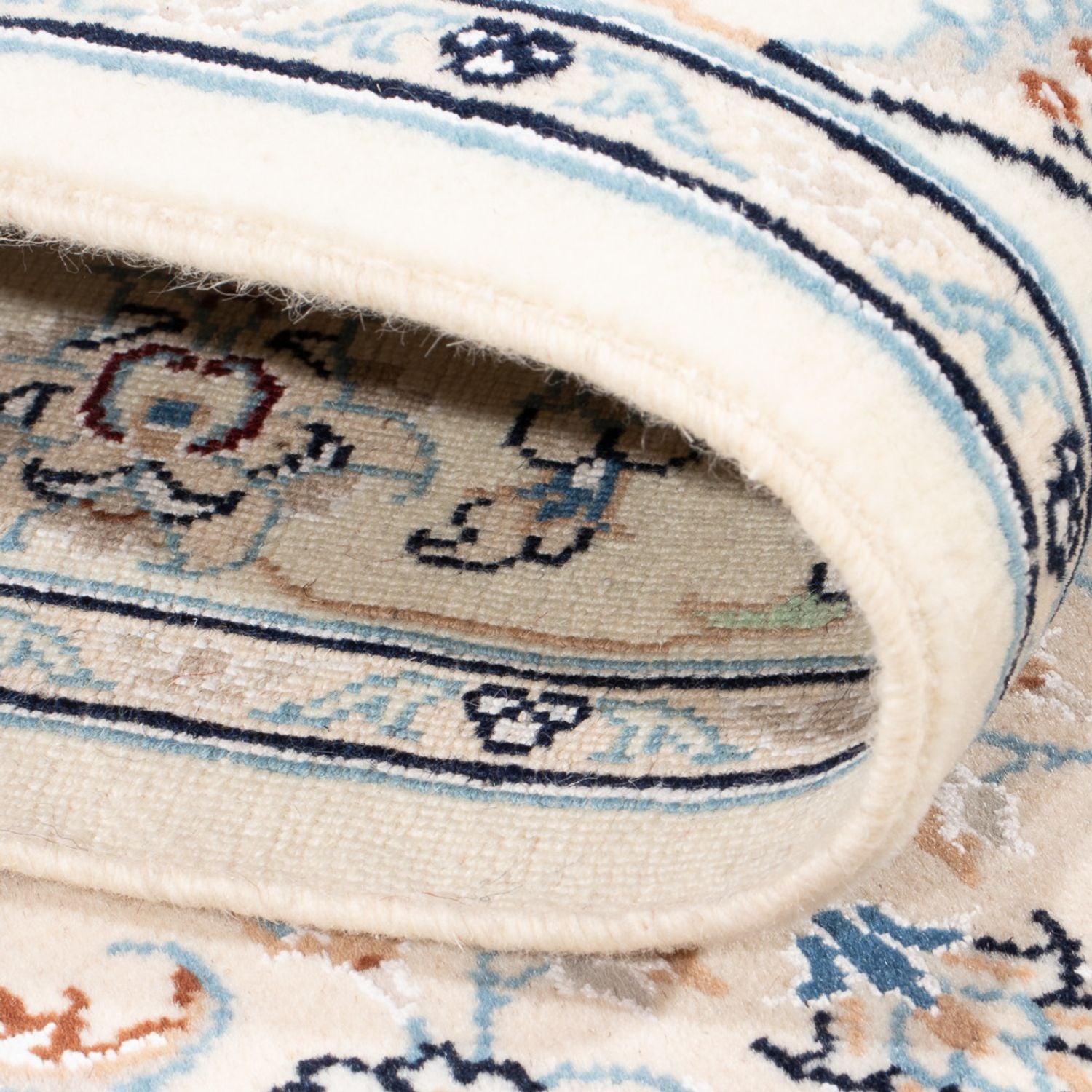 Tappeto corsia Tappeto Persero - Nain - Premio - 345 x 84 cm - crema