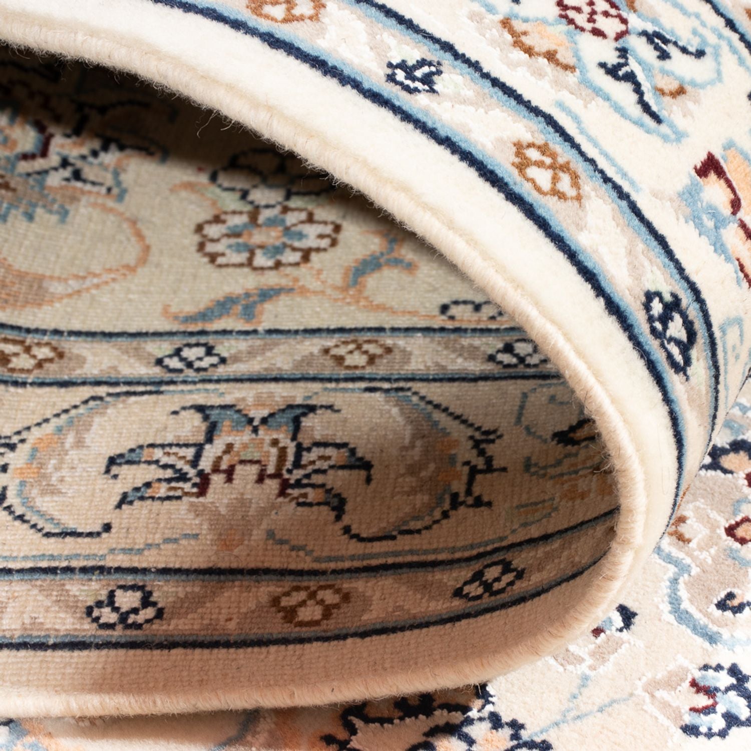 Tappeto corsia Tappeto Persero - Nain - Premio - 297 x 81 cm - crema