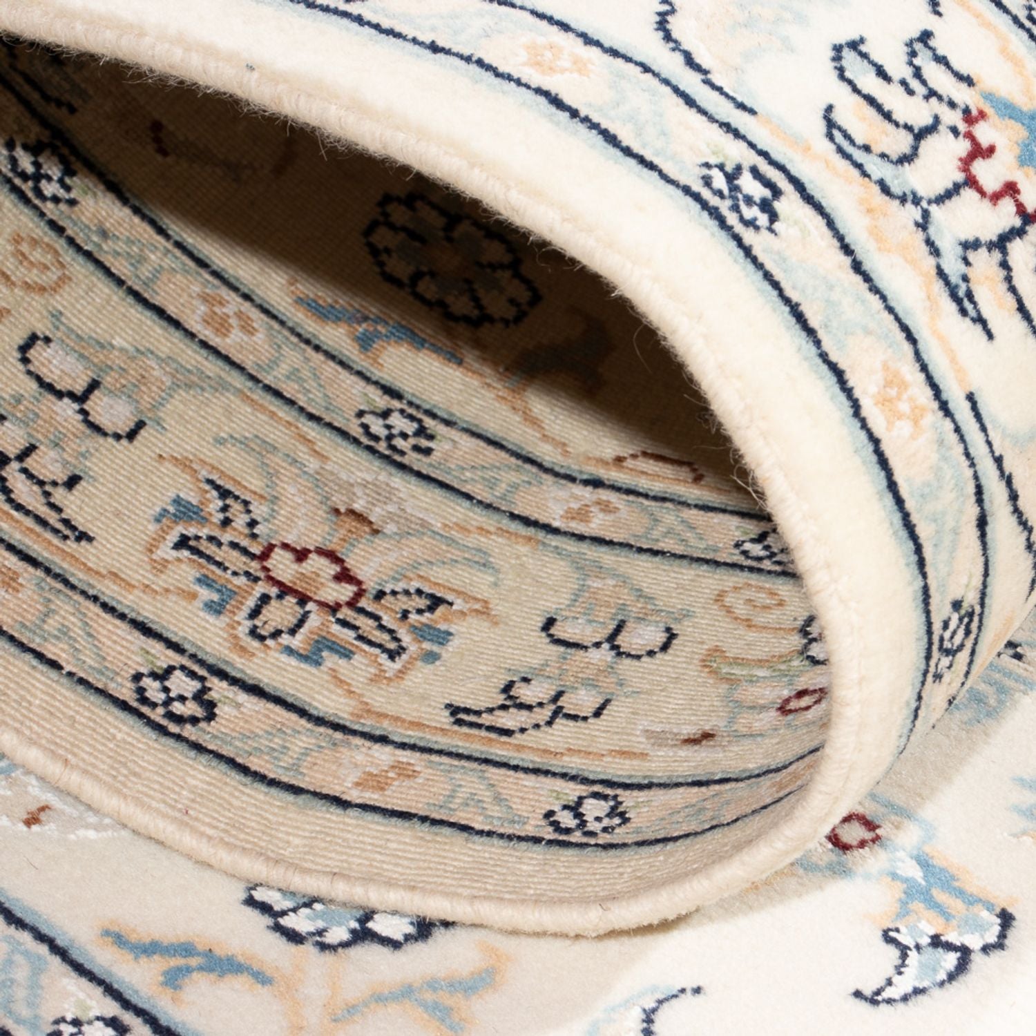 Tappeto corsia Tappeto Persero - Nain - Premio - 308 x 80 cm - crema