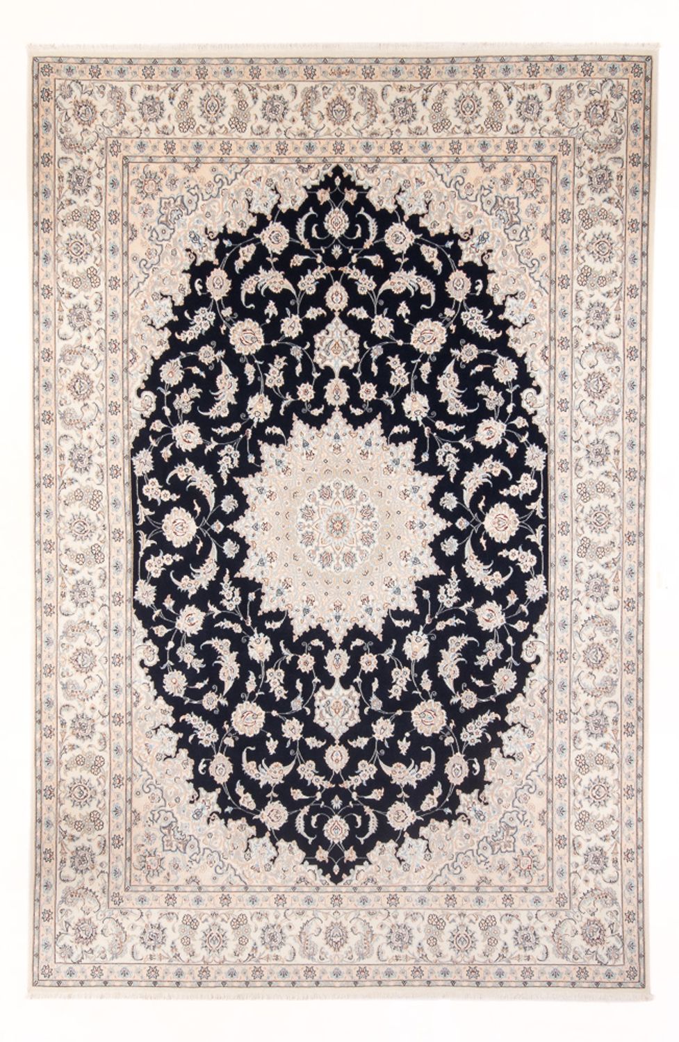 Tappeto Persero - Nain - Premio - 347 x 247 cm - blu scuro