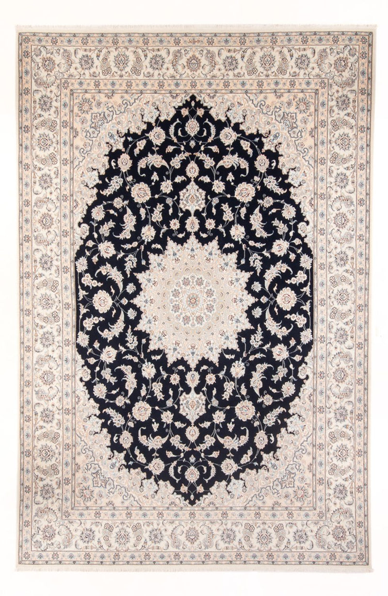 Tappeto Persero - Nain - Premio - 347 x 247 cm - blu scuro