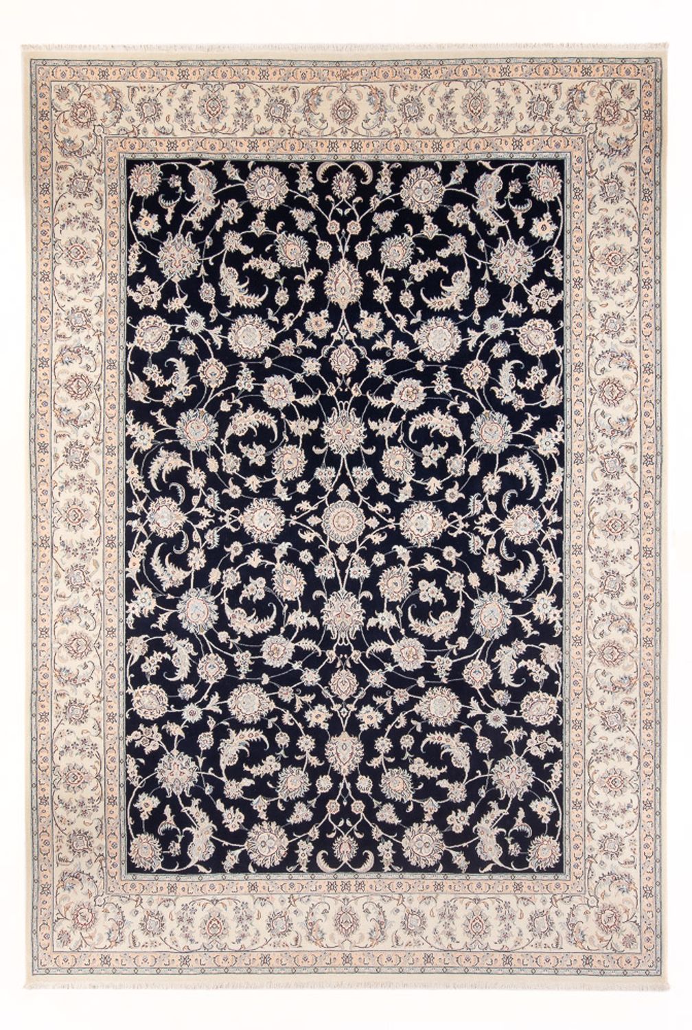 Tappeto Persero - Nain - Premio - 342 x 248 cm - blu scuro