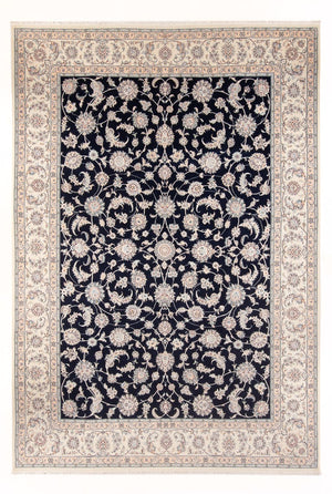Tappeto Persero - Nain - Premio - 342 x 248 cm - blu scuro