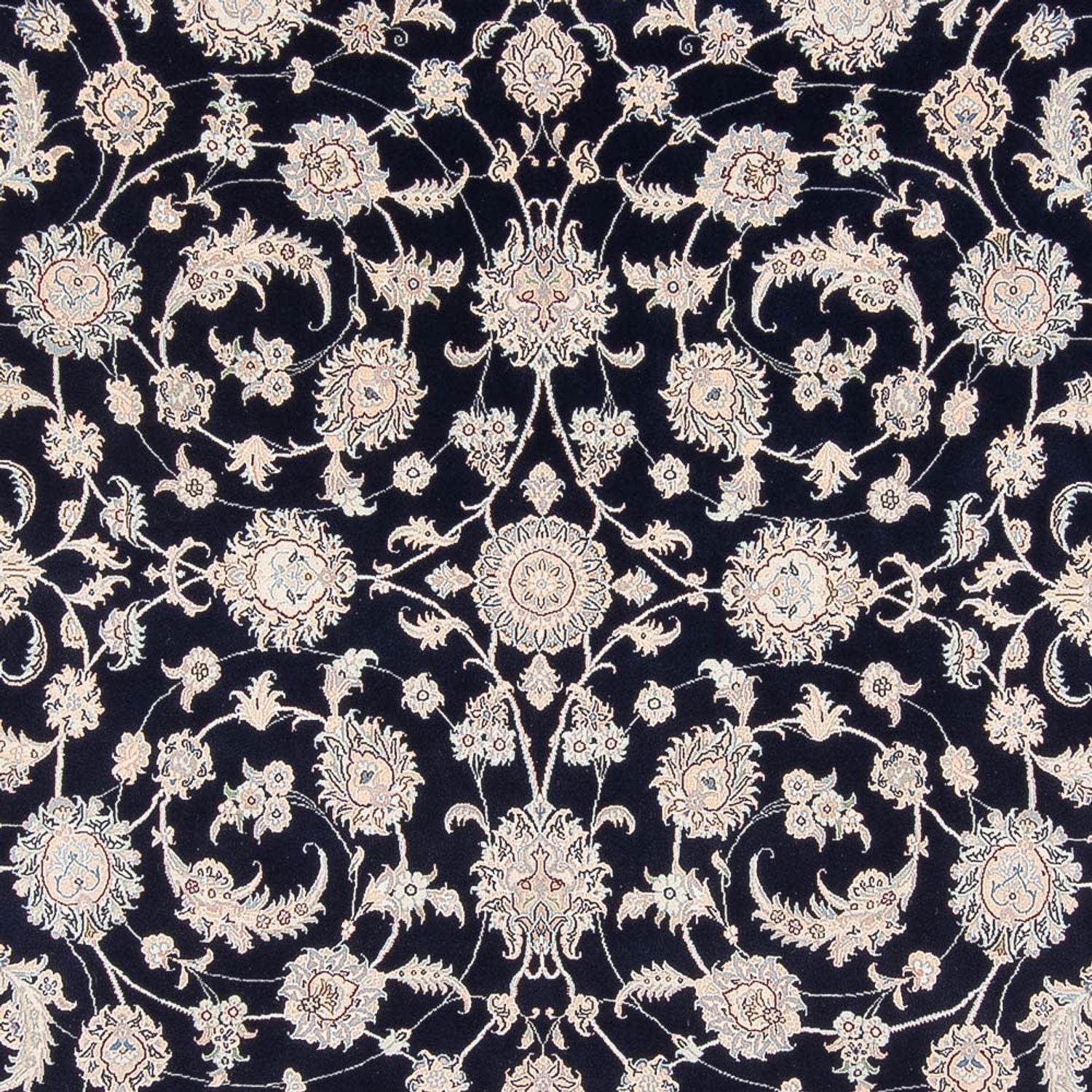 Tappeto Persero - Nain - Premio - 342 x 248 cm - blu scuro