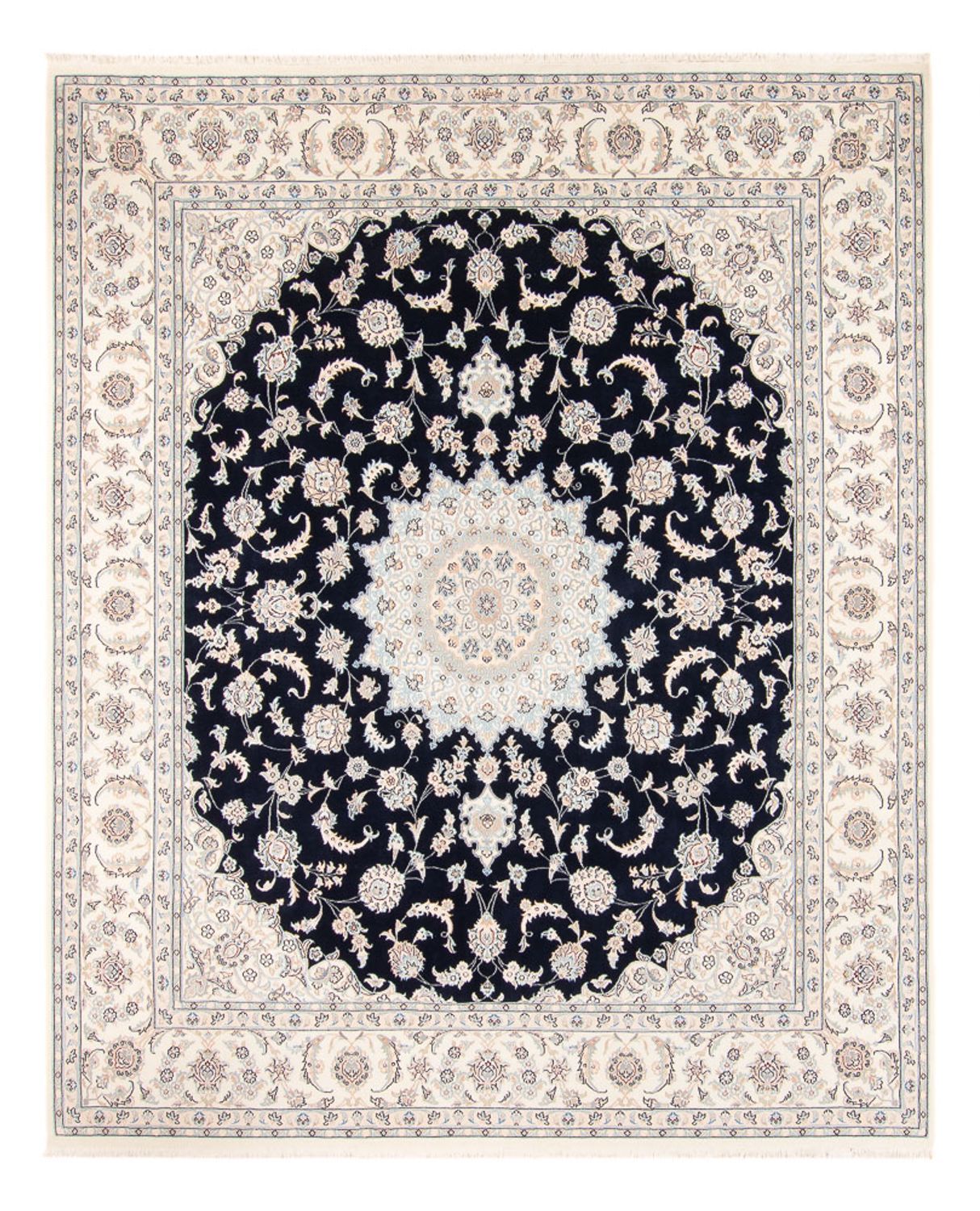 Tappeto Persero - Nain - 278 x 223 cm - blu scuro