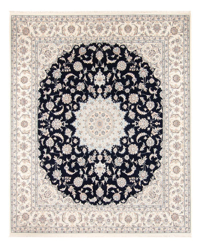 Nain Tappeto 223x278cm - Tappeto persiano - blu scuro