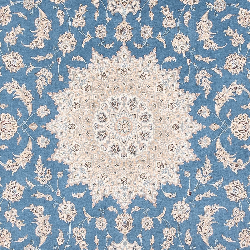 Tappeto Persero - Nain - Premio - 348 x 245 cm - blu chiaro