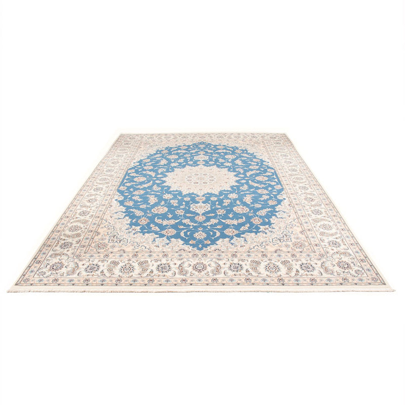 Tappeto Persero - Nain - Premio - 348 x 245 cm - blu chiaro