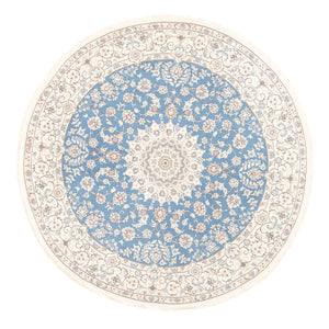 Tappeto Persero - Nain rotondo  - 200 x 200 cm - blu chiaro