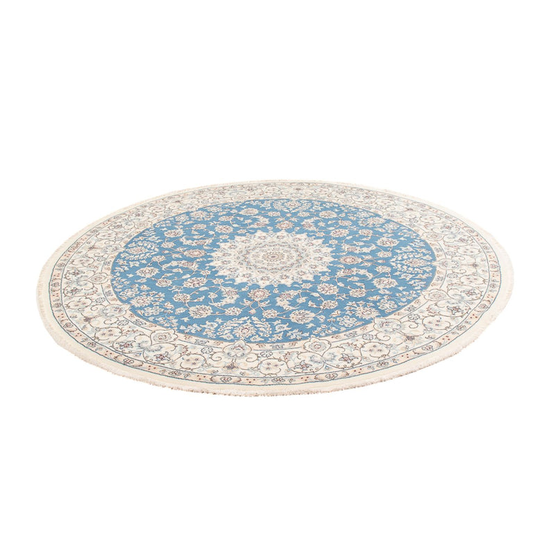 Tappeto Persero - Nain rotondo  - 200 x 200 cm - blu chiaro
