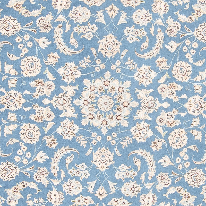 Tappeto Persero - Nain rotondo  - 212 x 203 cm - blu chiaro